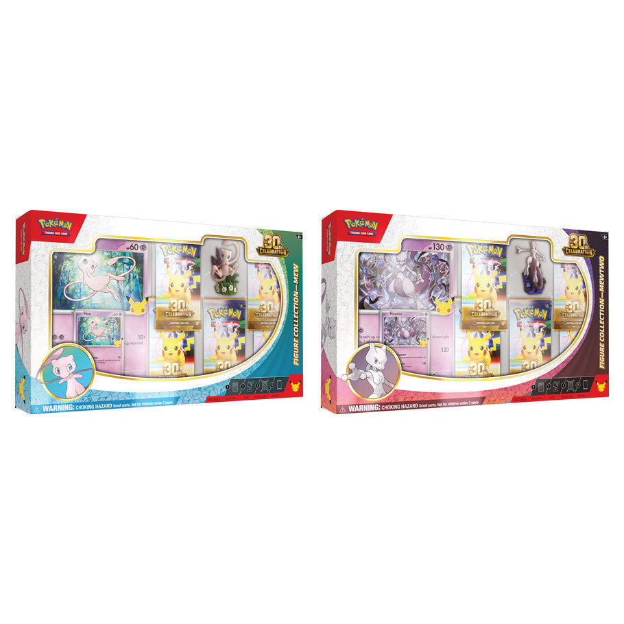Pokémon TCG: 30th Celebration Figure Collection Mew / Mewtwo [PREORDER]