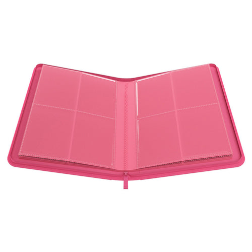 4-Pocket: Zip-Up Album: Pink Binder