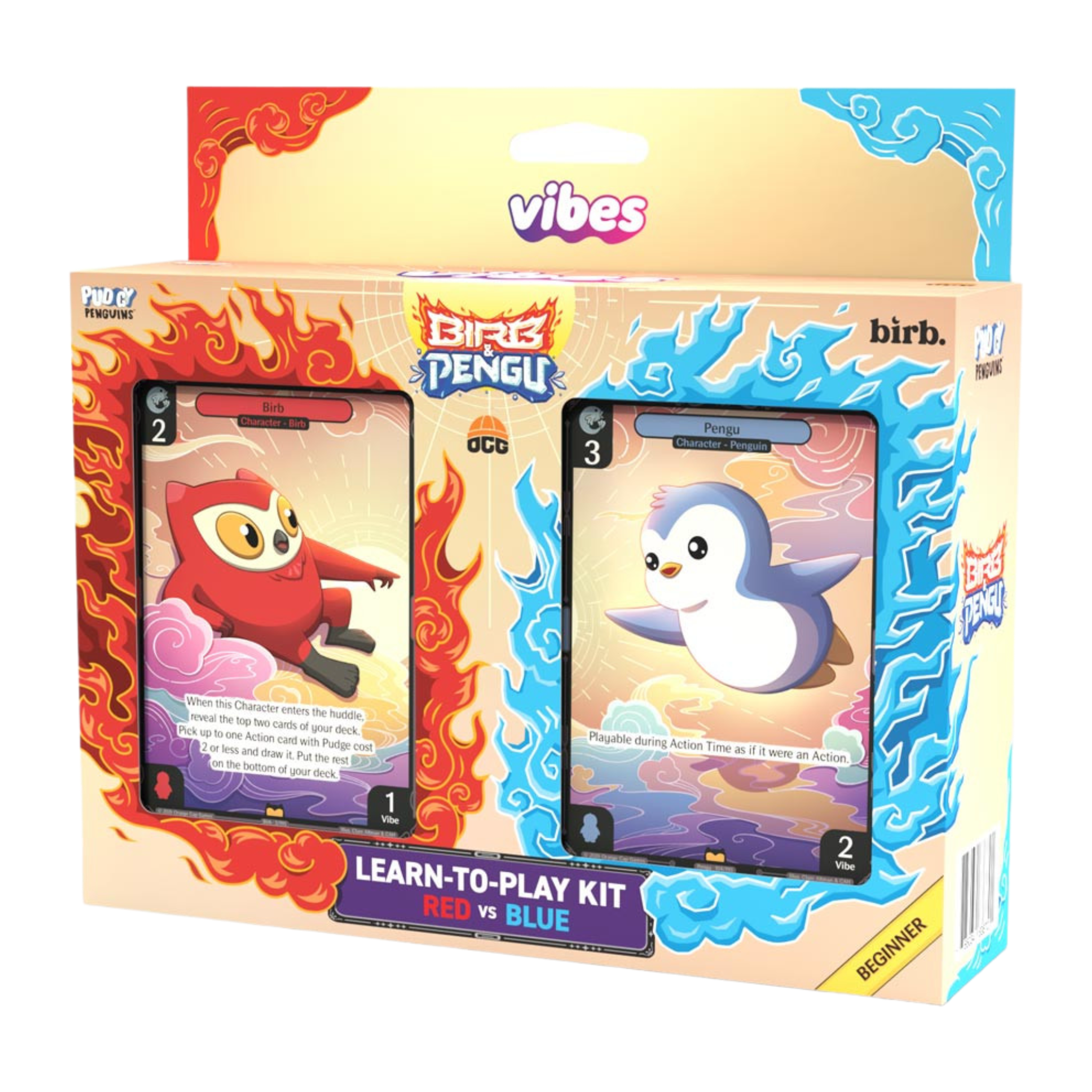 Vibes: Birb & Pengu 1st Edition Beginner Starter Deck