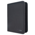 4-Pocket PRO Zippered Toploader Binder: Black