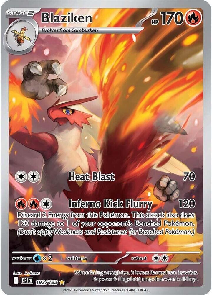 Blaziken (192/182) - Destined Rivals (DRI)