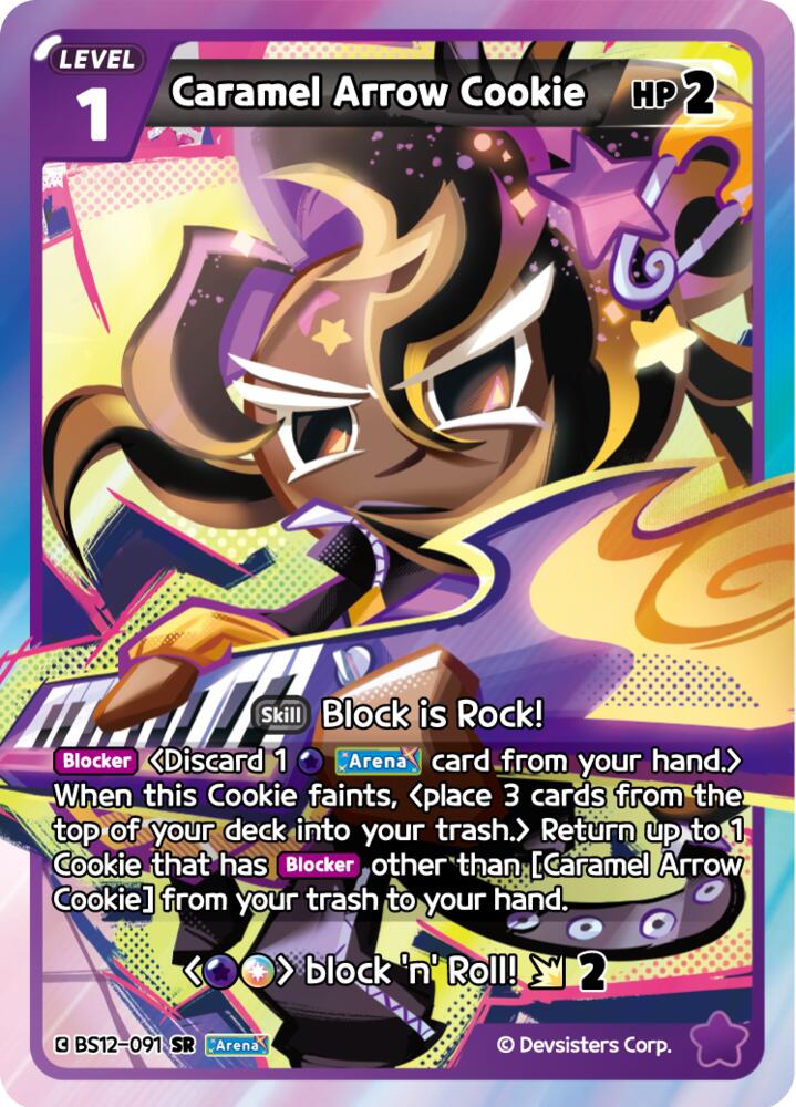 Caramel Arrow Cookie (091) (SR) - Festival Arena