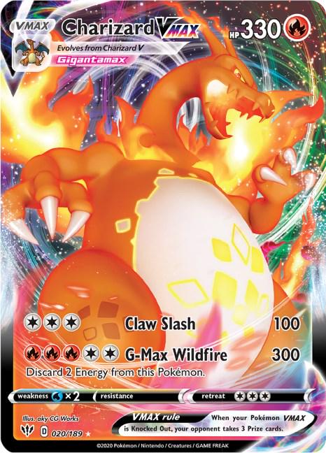 Charizard VMAX (020/189) - Darkness Ablaze