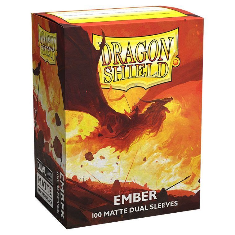 Dragon Shield: Dual Matte - Ember (100)