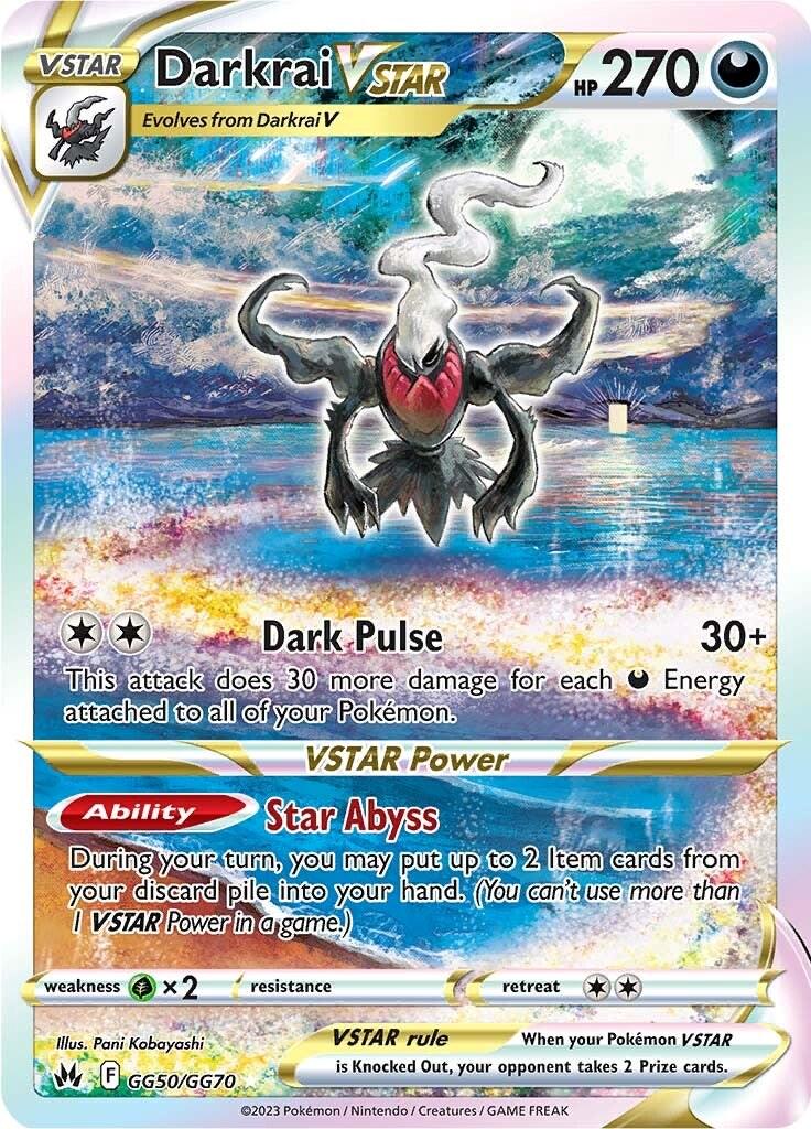 Darkrai VSTAR (GG50/GG70) - Crown Zenith: Galarian Gallery