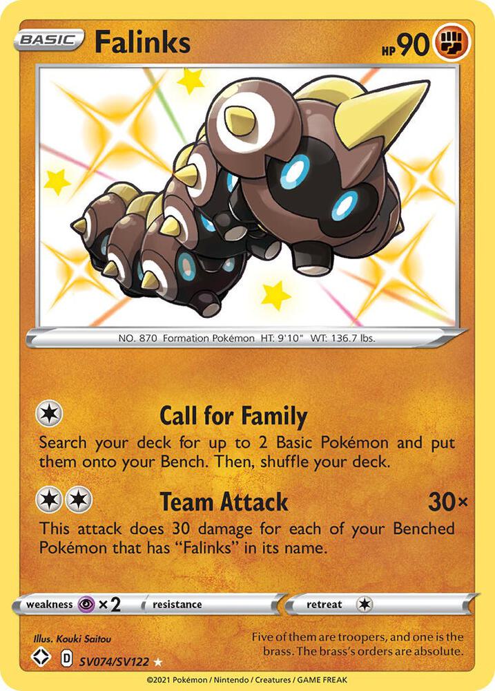 Falinks (SV074/SV122) - Shining Fates