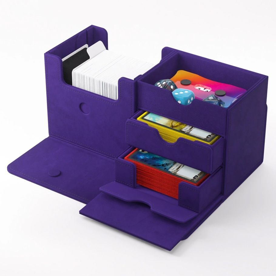 GameGenic - The Academic 133+ XL Deck Box (Purple)