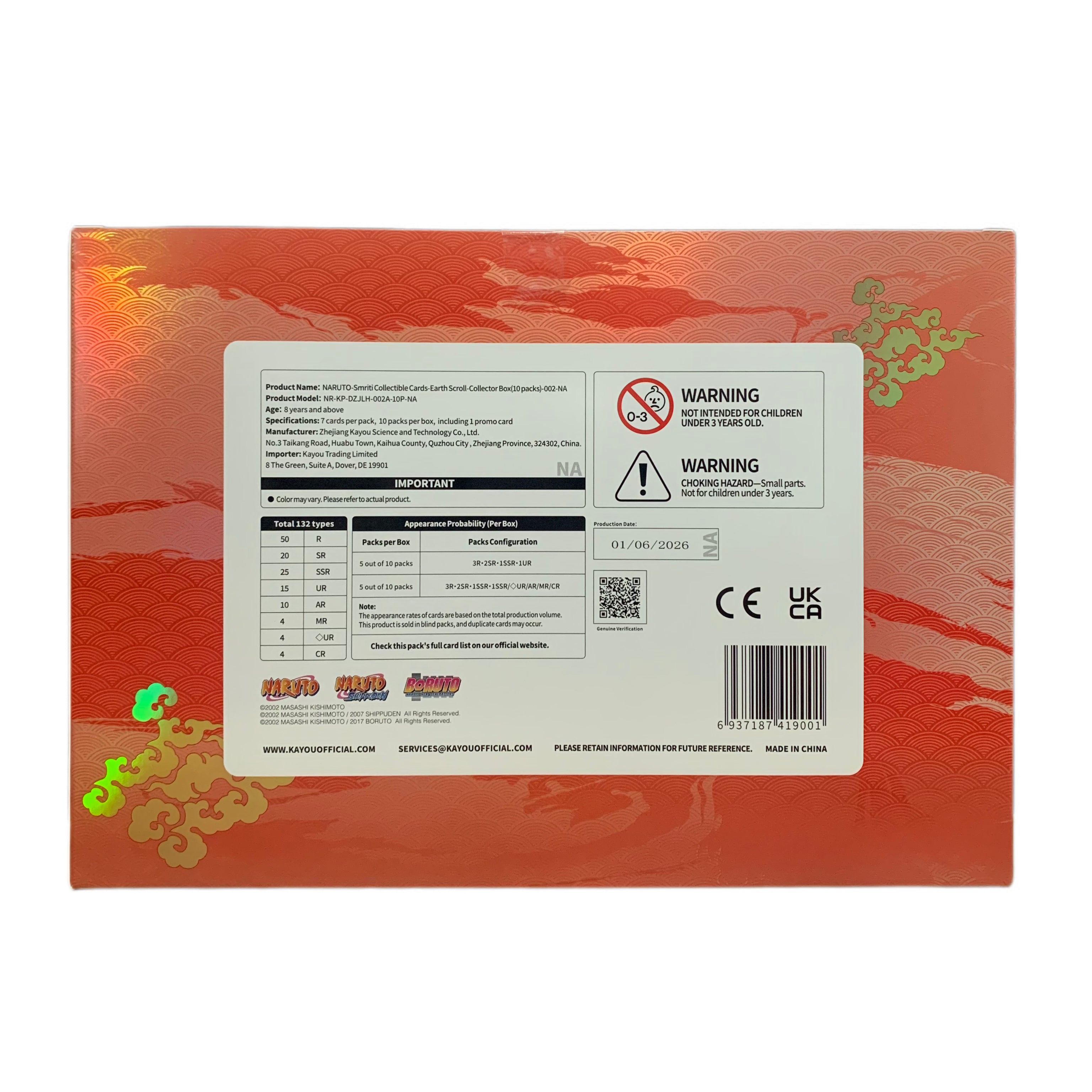 Naruto Smriti Collector Box: Earth Scroll