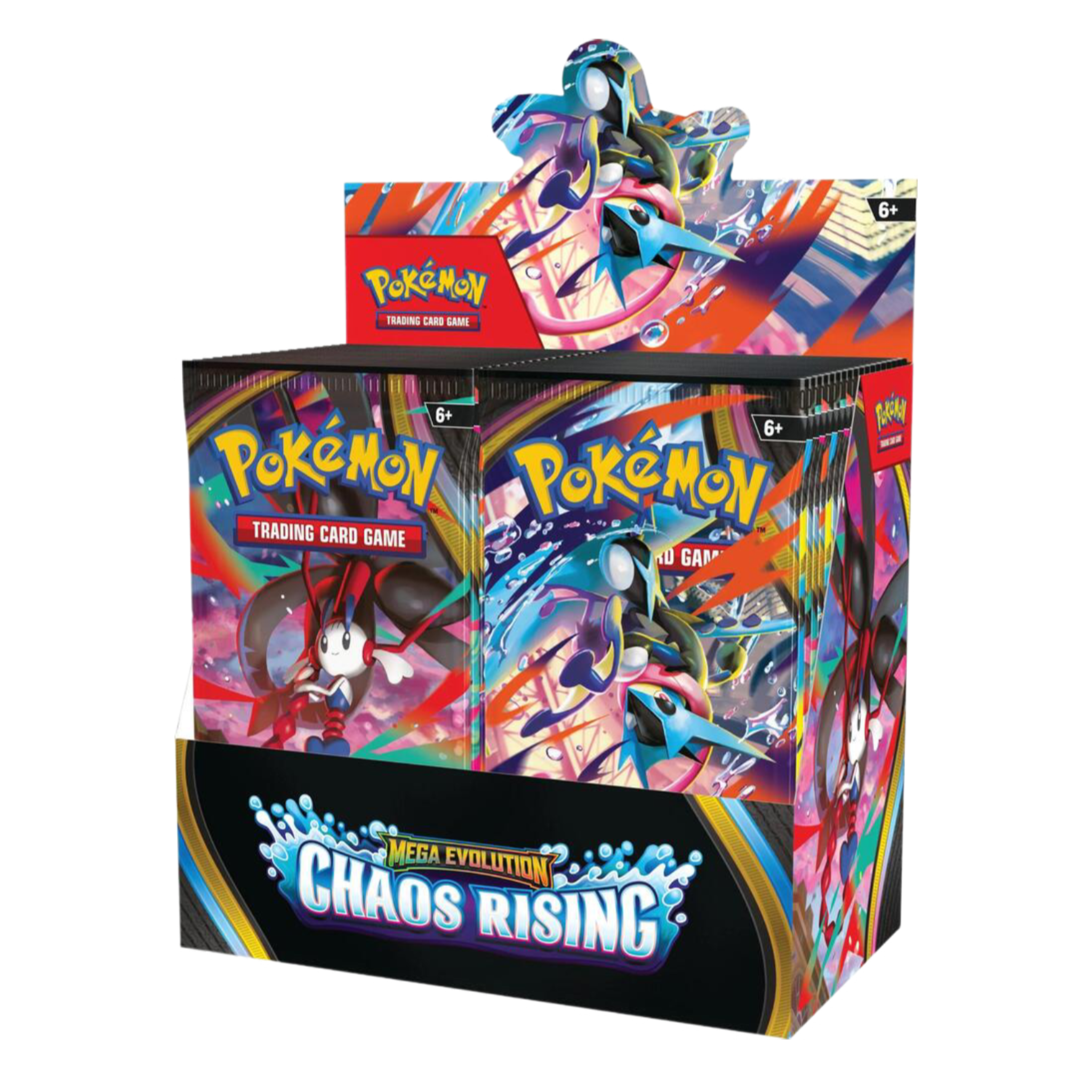 Pokemon: Chaos Rising Booster Display
