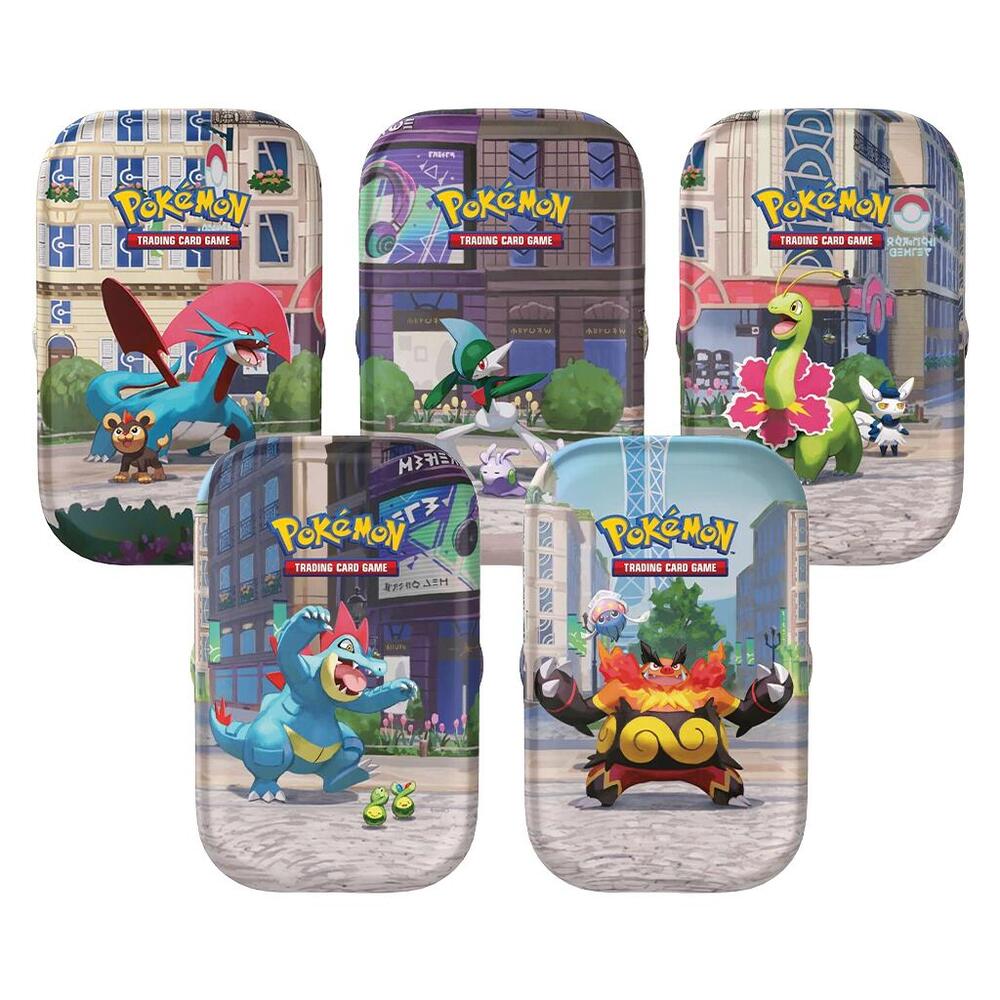 Pokemon Lumiose City Mini Tin - Set of 5