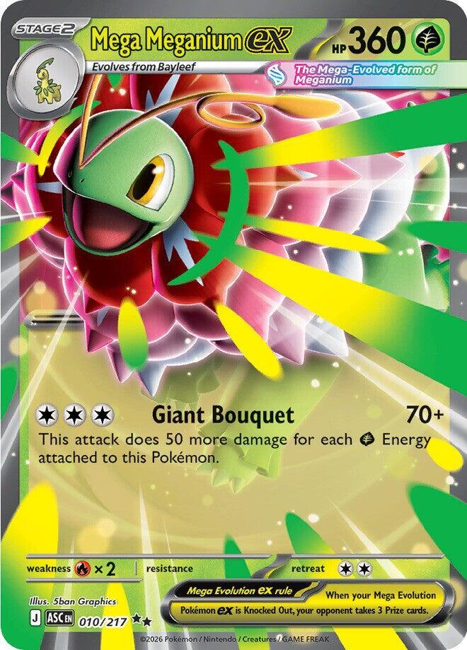 Mega Meganium ex (010/217) - Ascended Heroes