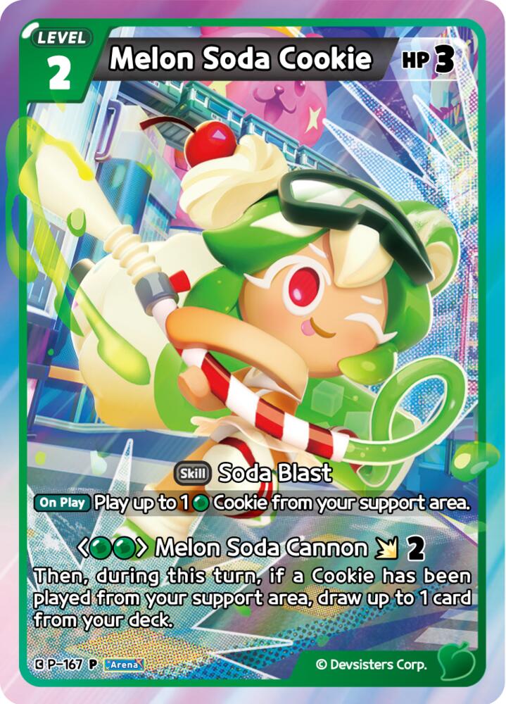Melon Soda Cookie (167) - Promo