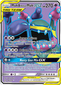 Muk & Alolan Muk GX (196/214) - Unbroken Bonds (SM10)