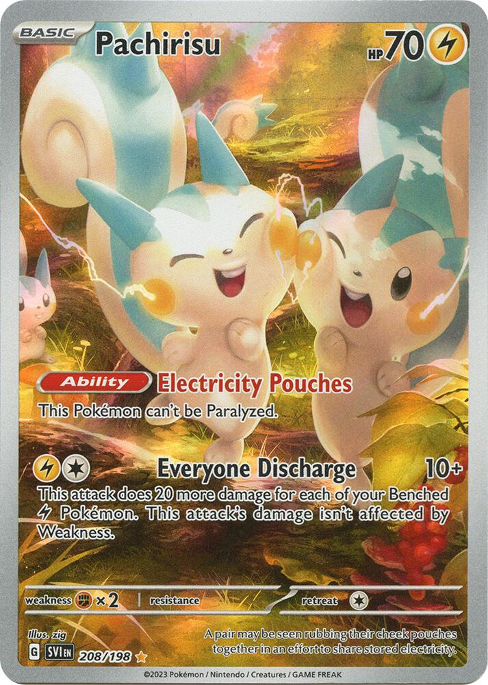Pachirisu (208/198) - Scarlet & Violet Base Set (SVI)