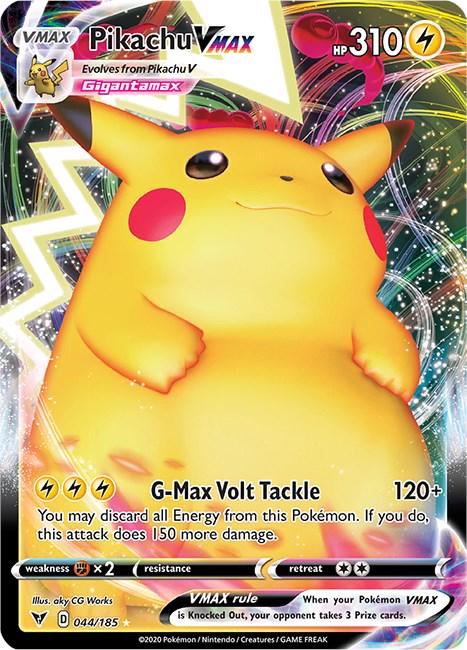 Pikachu VMAX (044/185) - Vivid Voltage