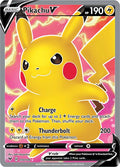 Pikachu V (170/185) - Vivid Voltage