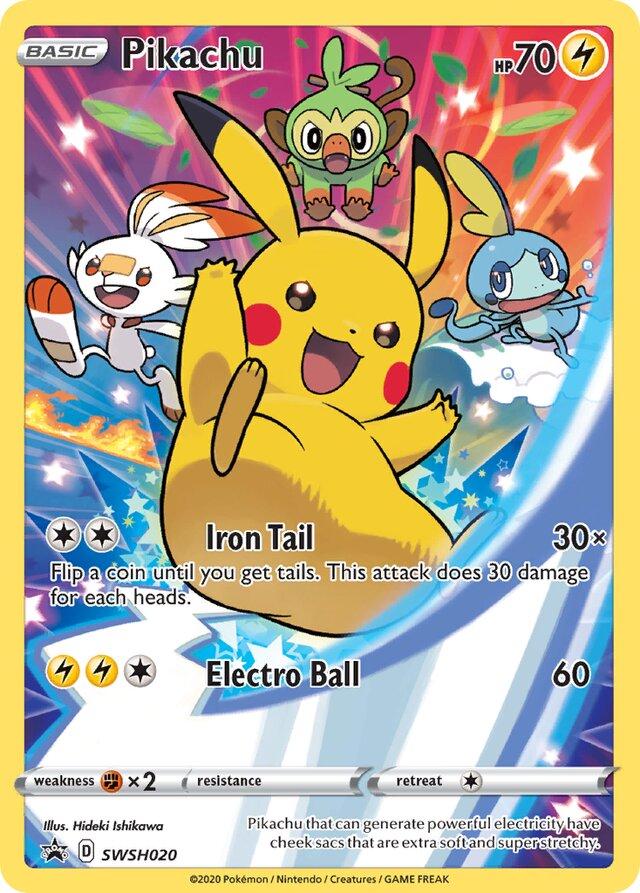 Pikachu (SWSH020)-Sword & Shield
