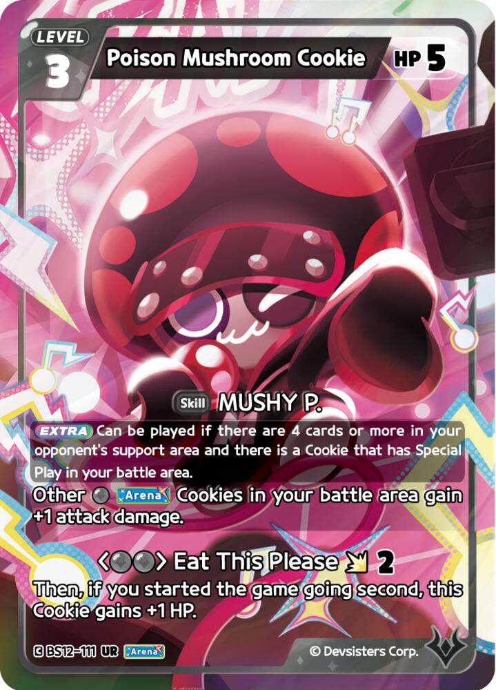 Poison Mushroom Cookie (111) (UR) - Festival Arena