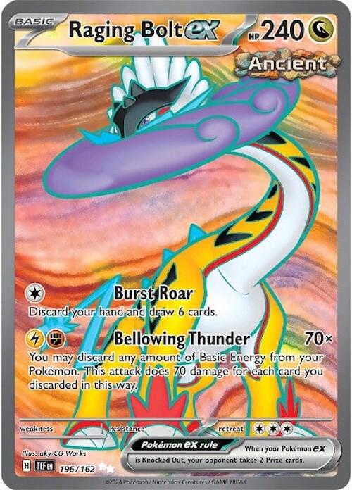 Raging Bolt ex (196/162) - Temporal Forces