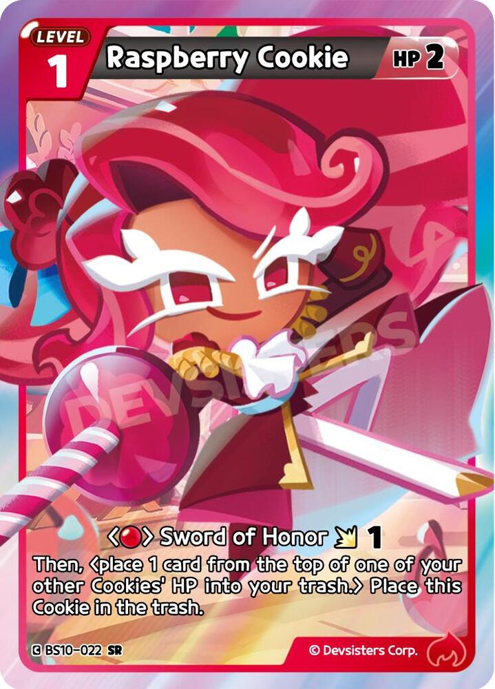 Raspberry Cookie (022) (SR) - The Dark Enchantress War
