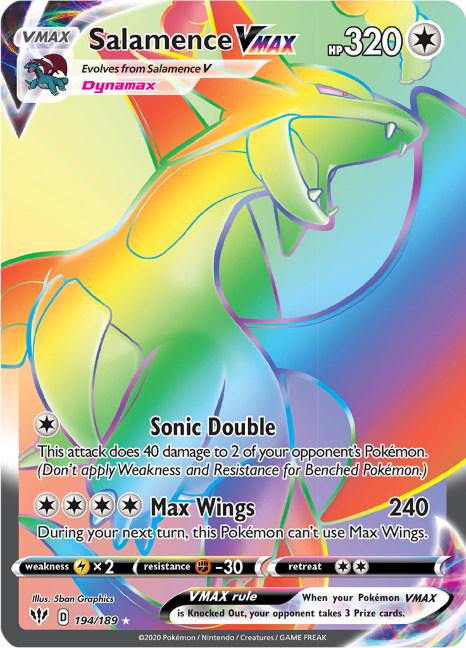 Salamence VMAX (194/189) - Darkness Ablaze