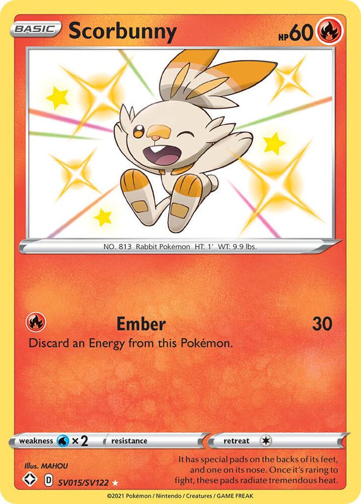 Scorbunny (SV015/SV122) - Shining Fates