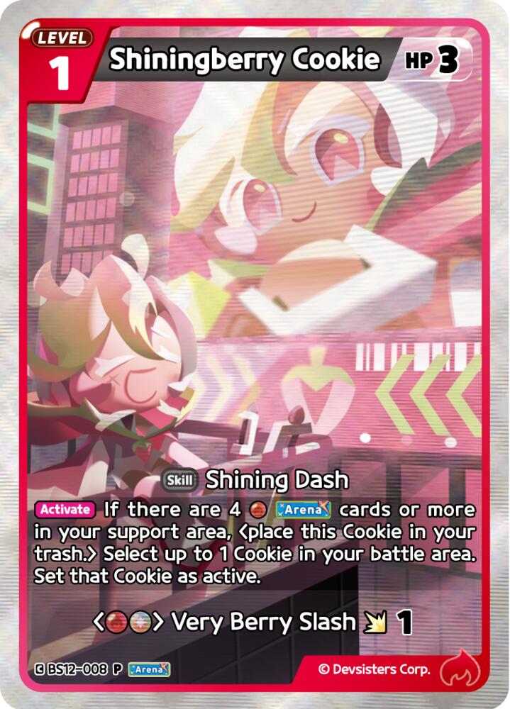 Shiningberry Cookie (008) - Promotion Cards