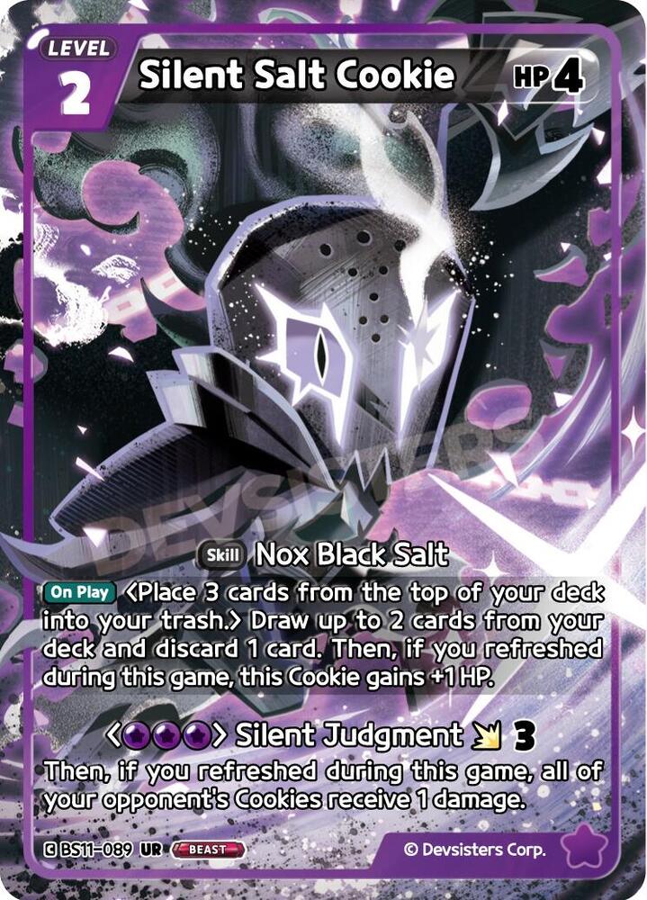 Silent Salt Cookie (089) (UR) - The Dark Enchantress War