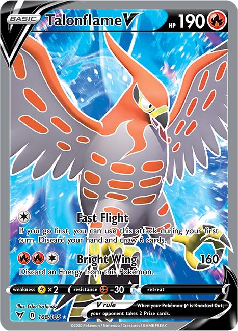 Talonflame V (168/185) - Vivid Voltage