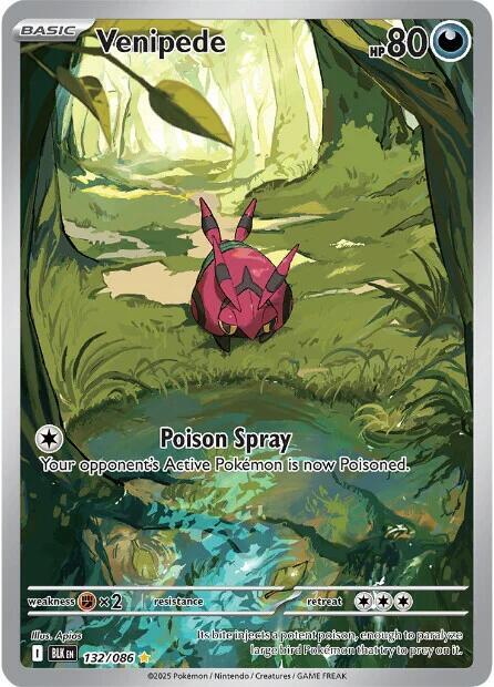Venipede (132/086) - Black Bolt