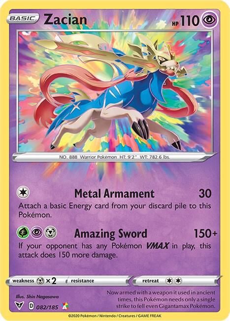 Zacian (082/185) - Vivid Voltage