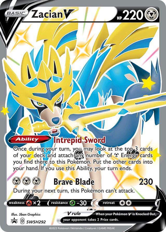 Zacian V (Shiny)- Promo SWSH292