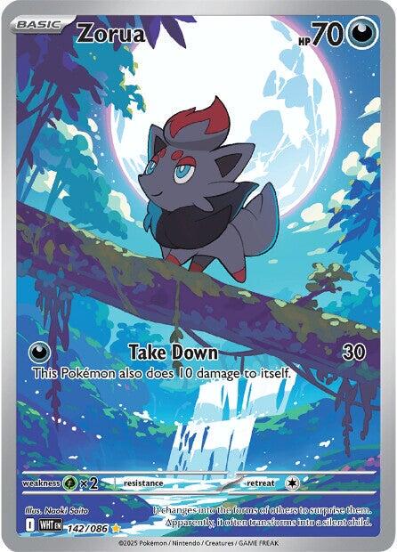 Zorua (142/86)-White Flare