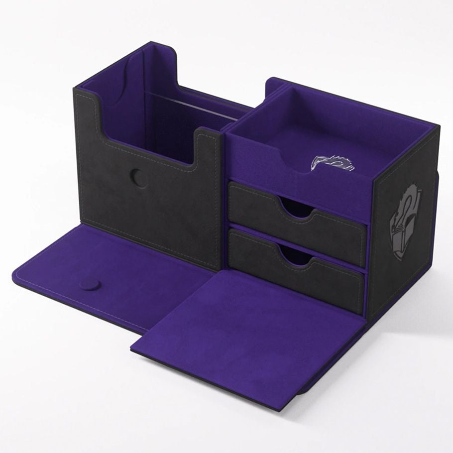 The Academic Deck Box - Black/Purple