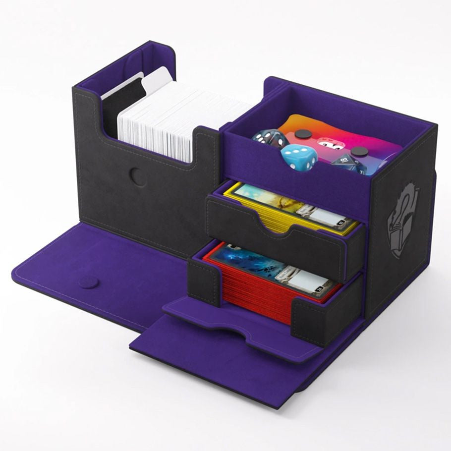 The Academic Deck Box - Black/Purple