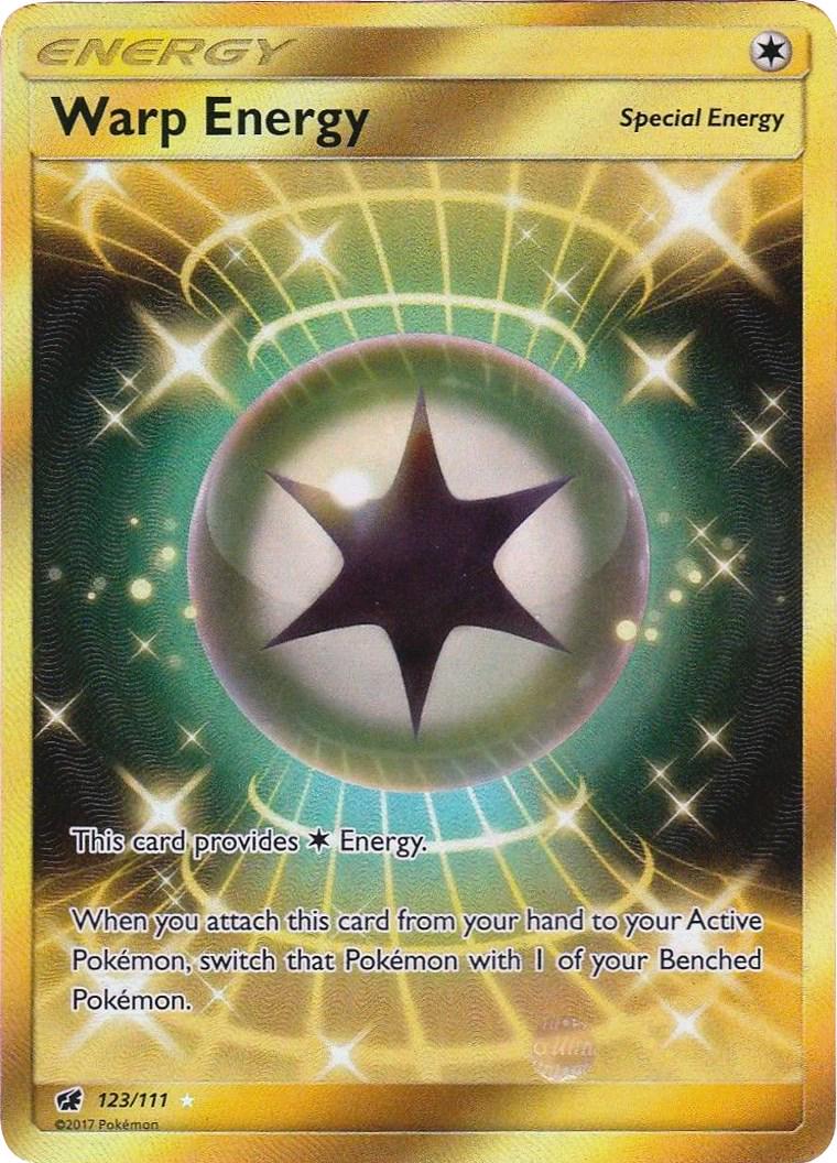 Warp Energy (123/111) - Crimson Invasion