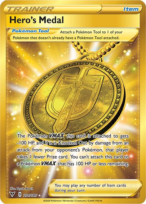 Hero's Medal (201/185) - Vivid Voltage
