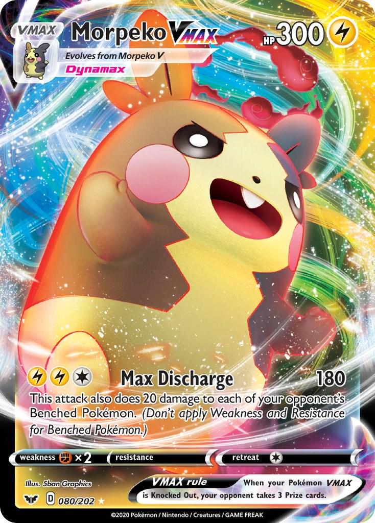 Morpeko VMAX (080/202) - Sword & Shield Base Set