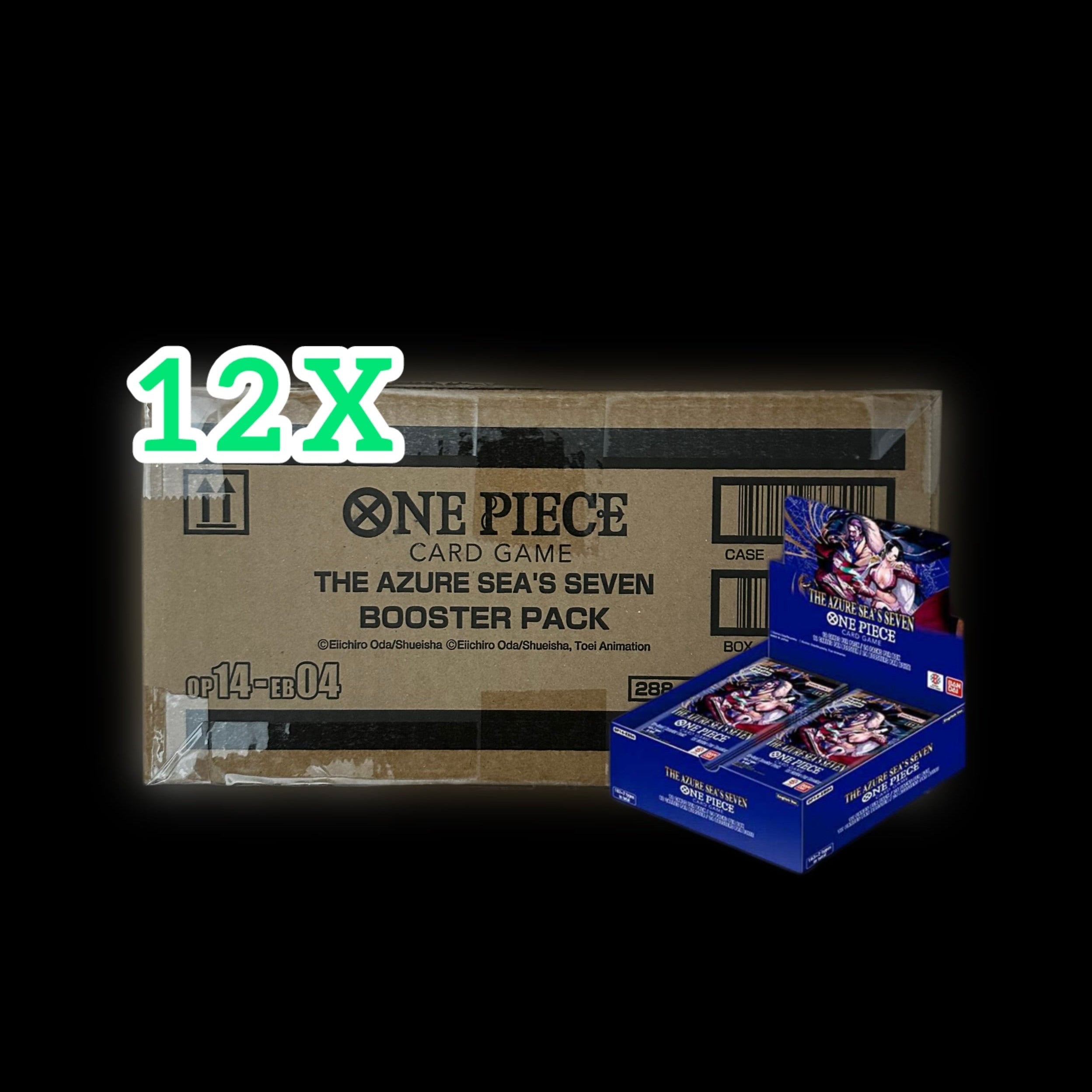 One Piece TCG: The Azure Sea’s Seven (OP14) Booster Box Case