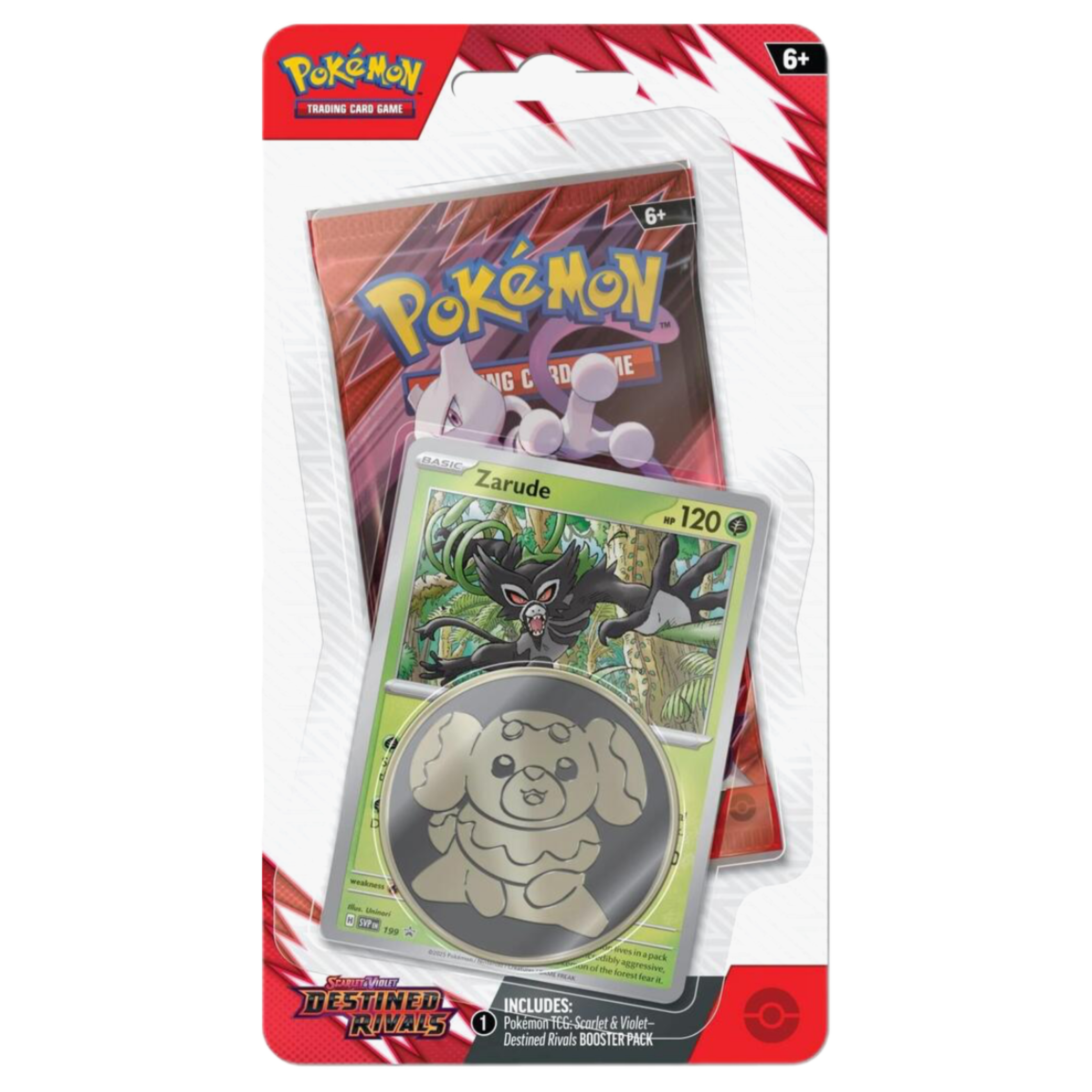 Scarlet & Violet DESTINED RIVALS Single Blister Pack[Zarude]
